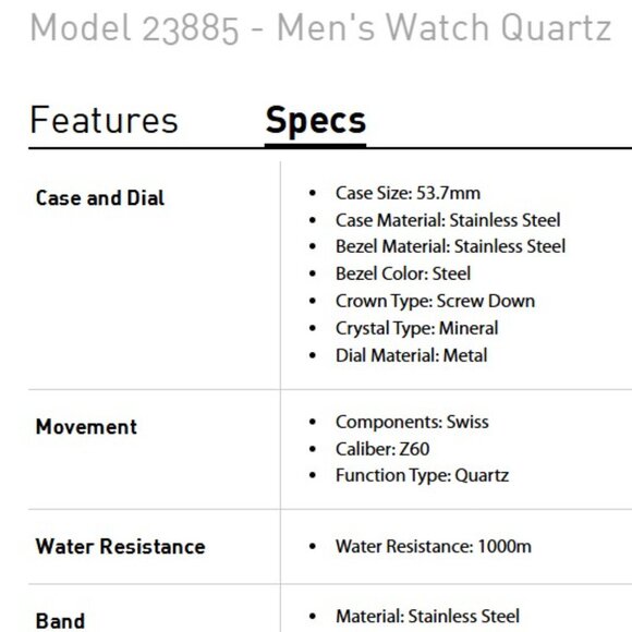 Invicta Venom # 23885 Men's Watch 53.7mm Preowned - Picture 9 of 9